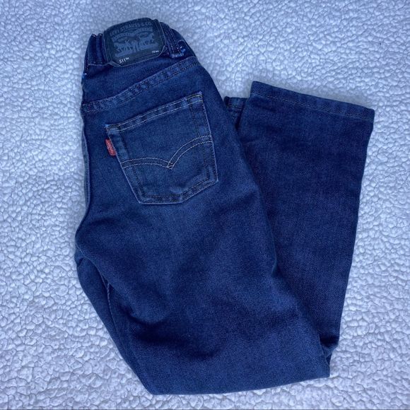 Levi's Other - Levi’s 511 Slim Dark Blue w Fashion Fraying 7x